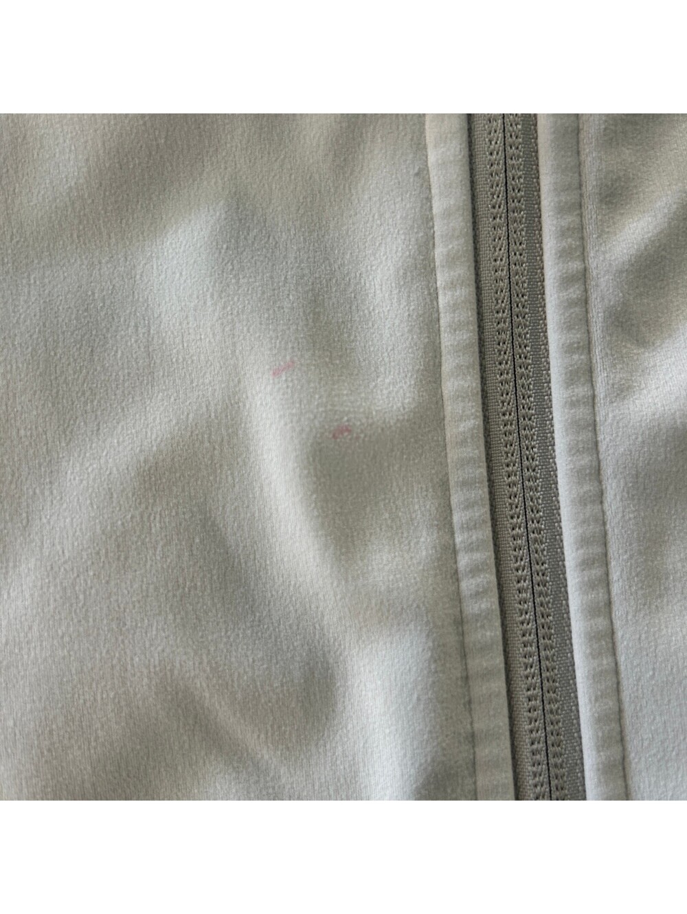 Athleta Zip Front Jacket Women's M Beige Full Zip Stretch Athletic Lightweight - Picture 7 of 8